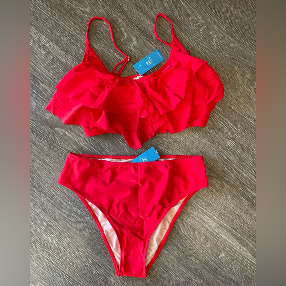 Red Bikini Set